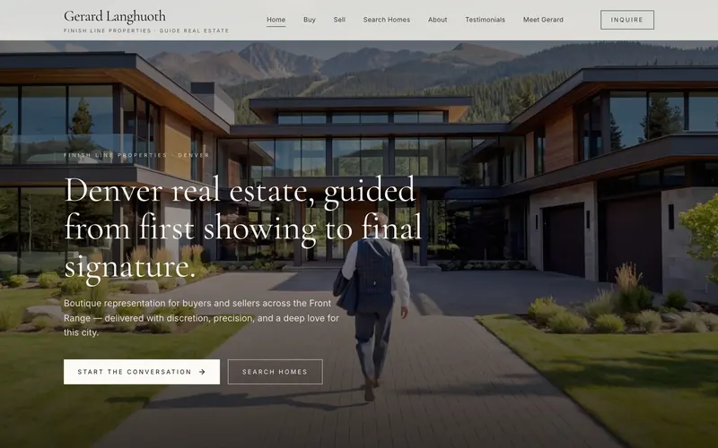 Gerard Langhuoth website