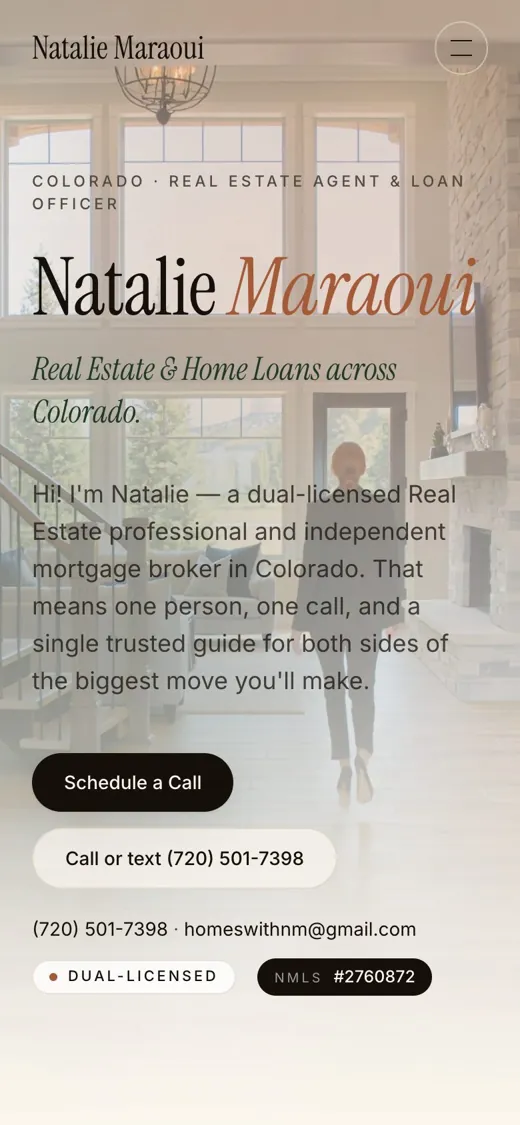 Natalie Maraoui website